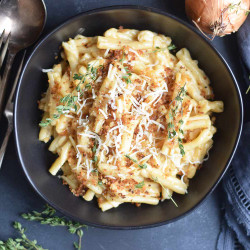 French Onion Soup Pasta Recipe