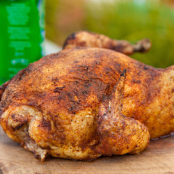 Spicy Beer Can Chicken