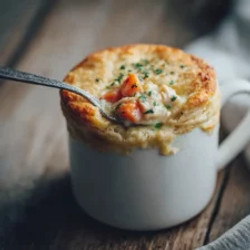 Chicken Pot Pie In A Mug