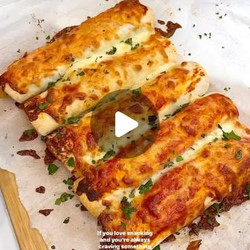Cheesy Beef Lasagna Rolls