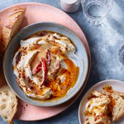 Labneh With Pul Biber Brown Butter (atom Mezze) - BBC