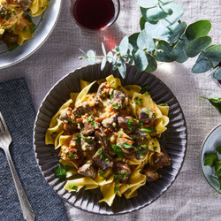 Marriage Is All About Compromise Beef Stroganoff