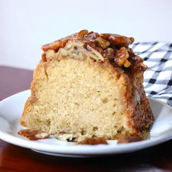 Pecan Upside Down Cake