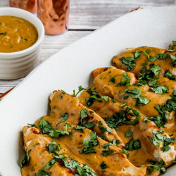 Chicken With Peanut Sauce