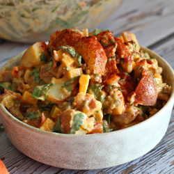 Bacon Cheeseburger Potato Salad