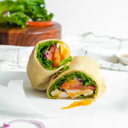 Honey Mustard Chicken Wraps