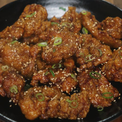 Crispy Honey Garlic Chicken