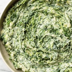 The Best Creamed Spinach