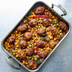 Batch Recipe: Spicy Lamb Meatball Traybake