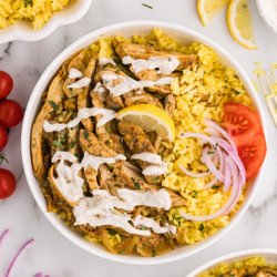 Slow Cooker Chicken Shawarma Recipe With Yogurt Sauce
