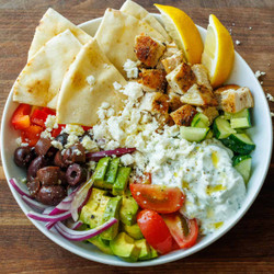 Greek Chicken Bowls Recipe
