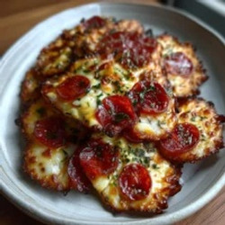 Cottage Cheese Crispy Pepperoni Chips Sheet