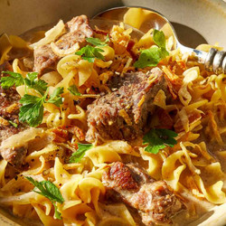 French Onion Beef And Noodles