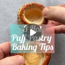 3 Hot Puff Pastry Baking Tips
