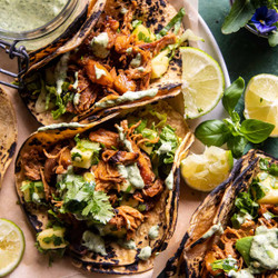 Hawaiian Chicken Tacos With Jalapeño Pineapple Salsa