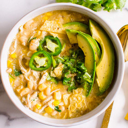 Healthy White Chicken Chili