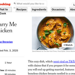 Marry Me Chicken