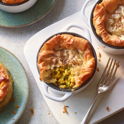 Scrunchy Dal Pot Pies