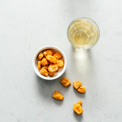 Keto Air Fryer Popcorn Cheese Puffs Recipe