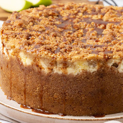 Apple Crumble Cheesecake