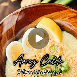 Arroz Caldo (filipino Porridge)