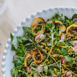 Fried Lemon And Radish Salad