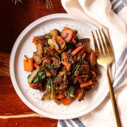 Sweet Potato And Spinach Aip Breakfast Hash