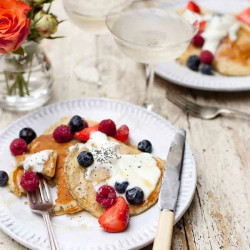 Poppy Seed &amp; Ricotta Pancakes