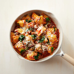 Lazy Skillet Lasagna