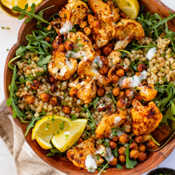 Roasted Cauliflower Couscous Salad