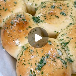 Garlic Butter Parker House Rolls