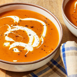 Roasted Red Pepper And Tomato Soup