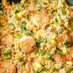 Garlic Shrimp Fried Rice Recipe
