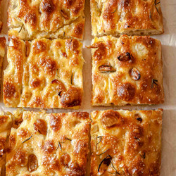 Roasted Garlic and Rosemary Focaccia