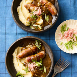 Japanese Curry, Bangers And Mash