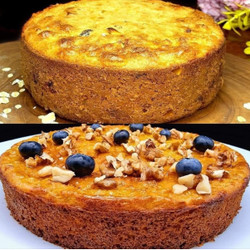 Delicious No-sugar, No-flour Oatmeal, Apple, And Carrot Cake Recipe