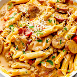Cajun Sausage Pasta