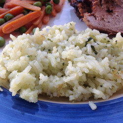Rice With Onions, Garlic And Herbs