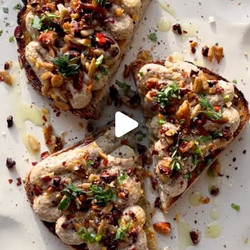 Whipped Mushroom Parfait