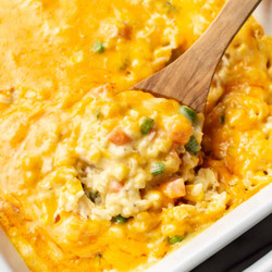 Easy Chicken And Rice Casserole
