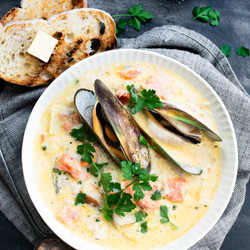 Cardrona Seafood Chowder | Recipes For Food Lovers Including Cooking Tips At Foodlovers.co.nz