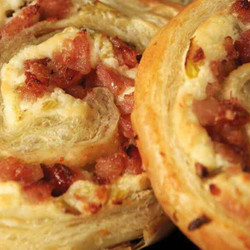 Kielbasa Pastry Spirals