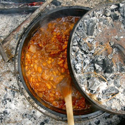 Campfire Chili In A Dutch Oven Recipe