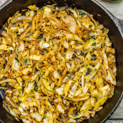 Sauteed Cabbage With Garlic And Lime