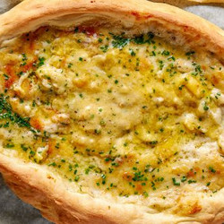 Georgian Cheese Bread (khachapuri)