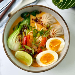 Thai Coconut Curry Noodle Soup