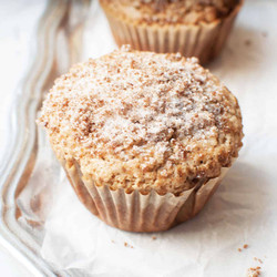 Cinnamon Sourdough Muffins