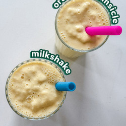 Vegan Orange Creamsicle Milkshake