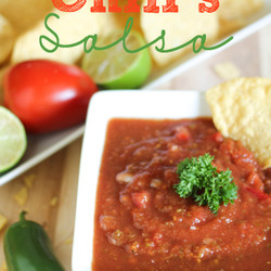 Copy-cat Chili's Salsa