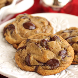 Gingerbread Chocolate Chip Cookies